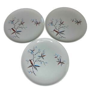 VTG Set of 3 MCM Syracuse FINESSE Carefree True China Bread Salad Plates 8 Inch